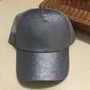 Boné de Baseball Lantejoula de Comércio Exterior, Boné Fashionável e Versátil com Abertura Traseira para Rabo de Cavalo, Boné de Rede com Glitter, Bordado com Logo Camuflado