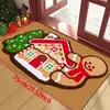 Tapete de piso de tierra de diatomeas transfronterizo para uso doméstico, tapete decorativo navideño, alfombra para entrada, resistente a la suciedad y fácil de mantener, tapete de piso para baño