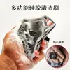 Toalla de baño para el hogar Cepillo de baño de silicona Artefacto de baño hexagonal Cepillo de baño Limpiador Cepillo de espalda Cepillo de baño