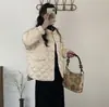Chaqueta Corta de Plumas Estilo Coreano Precio Especial Liquidación Vendiendo a Precio de Pérdida Todos los Artículos Calidad Súper Buena Por Orden de Llegada