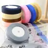 Cinta de Gasa de Nieve de 2 cm Rosa Material para Manualidades Lazo Accesorio para el Cabello Cinta para Empaquetar Sombreros Venta al por Mayor Hecho a Mano