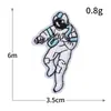 Série Astronauta Estrela Adesivos de Tecido Bordados Patch de Nave Espacial OVNI Insígnia Menino Computador Etiqueta Bordada Venda por Atacado em estoque