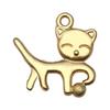 Cross-border venda quente kc ouro liga gato animal série pingente pingente pingente diy pulseira colar brincos jóias acessórios