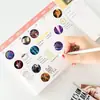 Rolo de Adesivos de Equipamento de Honor of Kings, Material para Diário de Jogo, Adesivo de Vedação, Fita Autoadesiva Cortada