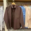 ¡Ropa de mujer! ¡Camisa casual de manga larga! Camisa de color liso, chaqueta fina para ir al trabajo, modelo otoño 2026 482828 491294