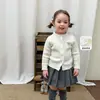 Ropa para niños azúcar de pera conjunto de otoño para niña falda atuendo estilo escolar top para niños falda ropa para bebé niña