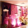 Suprimentos de Casamento Cortina de Gaze Presente de Casamento Decoração de Quarto de Casamento Adereços Decoração de Tecido de Gaze Decoração de Corrimão de Escada Gaze de Neve Cortina de Gaze