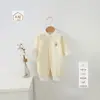 Mono de Algodón Puro para Bebé Estilo Primavera y Otoño Construcción Sin Costuras Traje de Gateo Clase A para Bebé Ropa Exterior de Manga Larga para Niños y Niñas