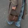Bolsa de Axila Retro Simples Tendência Outono Feminina Tendência Nicho Versátil Grande Capacidade Ombro Único Transversal