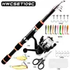 Set de Caña de Pescar para Niños 1.5m 1.8m Caña de Casting Combo con Carrete Caña de Pescar de Mar Set para Principiantes en Stock
