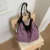 Bolso Cruzado Ligero de Tela Moda Transfronteriza Estilo Coreano Ligero Gran Capacidad para Viajar Diario Casual Elegante Versátil Bolso de Hombro