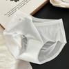 Calzones de Yoga Triangulares de Seda de Hielo Ultrafinos Extendidos Sin Costuras con Algodón Puro 7A Antibacteriano de Secado Rápido que Abrazan la Cadera para Mujer