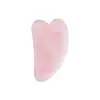 Placa Gua Sha de Jade Cristal Atacado, Lâmina Gua Sha de Chifre de Jade, Massageador Facial de Cristal Rosa, Ferramenta de Cuidados com a Saúde, Dropshipping