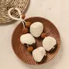 Nuevo colgante de bolsa de cuentas de semillas que cumple deseos estilo chino, llavero de Bodhi natural tejido a mano, decoración artística retro para bolsa
