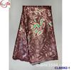 Saia Feminina de Passarela Colorida Flor Grande Bordada com Lantejoulas Tecido de Organza Tecido de Renda com Lantejoulas de Noiva