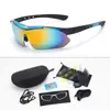 Gafas para exteriores al por mayor 0089 HD para ciclismo, pesca, bicicleta polarizadas, juego de cinco piezas