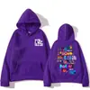 Moletom Dandan Anime Japonês Harajuku Roupas Masculinas e Femininas Lã Retrô Manga Longa Hip Hop Moletom Conjunto Casual Solto