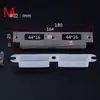 Cerradura de Pestillo Grueso de Acero Inoxidable Hecha a Medida, Accesorios para Cerradura de Puerta, Placa Guía del Cuerpo de la Cerradura, Placa de Pestillo Extendida para Puertas de Madera, Placa Tope