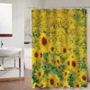 Cortina de Chuveiro Amazon Nova Decoração de Banheiro Transfronteiriça Cortina de Tecido Estilo Europeu Nova Poliéster Estampada Cortina Divisória Cortina de Chuveiro Zhejiang