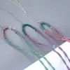 Fornecedor da Fábrica Pingente de Corda Trançada à Mão Corda Cordão Ajustável Pingente DIY Jade Corda de Jade Corda de Colar