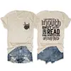 Puedo mantener mi boca Amazon eBay sitio independiente moda casual para mujer camiseta versátil de cuello redondo de manga corta