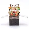 Caja Tridimensional Creativa Negra Dorada de Cumpleaños Celebraciones Caja de Cumpleaños Transfronteriza