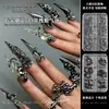 Accesorios Punk para Uñas con Remaches Ins Estilo Chica Caliente Europea y Americana Anillo Metálico en Forma de Cono Puntiagudo Decoraciones para Uñas Remaches de Aleación