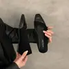Zapatos de Mujer de Tacón Bajo Estilo Coreano Boca Baja Individuales 2026 Nuevo Primavera Slip-on Mary Janes Wanwan Fondo Plano Zapatos Pequeños de Cuero