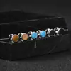Pendientes de acero inoxidable con circonita blanca pendientes sencillos para hombre pendientes pequeños joyería de moda personalizada ES-332