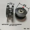 Polia de Nylon em Forma de H com Rolamento Roda de Plástico Rolo de Plástico Roda de Trilha com Ranhura em Forma de I Polia de Correia Largura da Ranhura 2-10