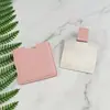 ¡Guau! Espejo de Maquillaje Cuadrado Personalizado Irrompible, Espejo Portátil Ultrafino de Acero Inoxidable, Espejo Pequeño de Regalo, Se Puede Añadir Logo