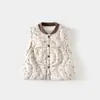 Chaleco para bebé para ropa exterior de otoño, Ropa de otoño para bebé Clase A, Chaleco grueso de invierno para bebé acolchado de algodón, Lana de cordero