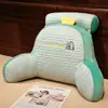 Almofada de Cabeceira de Cama Desenho Animado Ice Bean, Almofada Grande para Encosto de Cama, Almofada Decorativa Removível e Lavável, Almofada Lombar para Sofá, Almofada Lombar de Látex