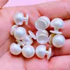 Accesorios: Parte Superior de Zapato Desmontable, Hebilla de Zapato de Flor de Perla Sintética Color Blanco Roto, Hebilla en Forma de I, Accesorios para Zapatos de Madera, Piezas para Joyería DIY