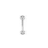 Clavos de Acero Inoxidable con Forma de Labio y Diamante, Clavos para Cejas, Joyería Piercing Corporal Multicolor de Venta Caliente Transfronteriza Europea y Americana, Venta al por Mayor en Stock