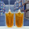 Saco de sopa para viagem descartável saco de embalagem para sopa de pó de caracol saco de embalagem comercial para catering saco de embalagem para sopa quente