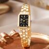 Explosiones transfronterizas Reloj de moda para mujer Estilo de mujer Negocios Ocio Estudiante Fiesta Nicho Reloj dorado Reloj de pulsera con brazalete para mujer