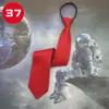 Corbata Formal para Boda, Rojo Vino, Estilo Coreano, Corbata de Cremallera Estrecha de 8 cm para Novio, Corbata Rayada Profesional de Negocios para Hombres y Mujeres