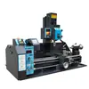 Fabricante de Máquina Combinada Torno-Taladro-Fresa, Torno para Procesamiento de Metal de Taladrado y Fresado, Fresadora Doméstica, Máquina Herramienta de Microprocesamiento de Escritorio