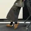 Zapatillas de entrenamiento clásicas retro alemanas súper suaves de piel de vaca para mujer, zapatillas de cordones con patchwork estilo Forrest Gump, zapatillas planas de punta redonda, zapatillas deportivas casuales