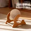 Bola de Arranhar para Gato em Forma de C, Placa de Arranhar para Gato Resistente ao Desgaste, Bola Vertical de Sisal, Arranhador para Gato, Estrutura de Escalada para Gato, Brinquedos e Acessórios Completos para Gato