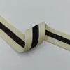 Tiras Estéreo Cóncavas y Convexas Intercolor de 4 cm Correas Tejidas de Alta Elasticidad Accesorios de Cinta para Lado de Pantalones Deportivos Casuales