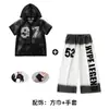 Ropa de Performance Hip-Hop para Niños, Trajes de Baile de Verano Hip-Hop para Niños, Trajes de Baile de Jazz Hip-Hop Modernos y Geniales para Niñas