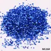 30 Colores Piedra Mineral Imitación Grava de Vidrio Asimétrica Pluma Decorativa Creativa DIY para Uñas Portaplumas Marco de Fotos Material de Relleno para Pintura