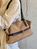 Bolso tote retro de ante, gran capacidad, estilo mujer, nueva colección de otoño de moda 2026, adecuado para ir al trabajo