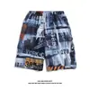 Al por mayor en stock Shorts de playa sueltos para hombre, Verano de secado rápido finos de cinco puntos casuales, Shorts grandes para vacaciones en la isla