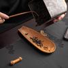 Set de Té de Bambú de Tres Piezas Grabado Hecho a Mano Apreciación del Té Juego de Té Kung Fu Juego de Té Juego de Té Apreciación del Té Apreciación del Té Accesorios para Ceremonia del Té Kung Fu