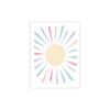 Moderno Escandinavo Dibujo Animado Rosa Acuarela Clima Corazón Habitación Infantil Niñas Decoración Colgante Pintura Póster Núcleo de Pintura