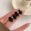 Súper bonitos ~ Súper de hadas aretes combinables diseño nicho de lujo ligero sentido ins temperamento de dama aretes simples para mujer