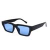 Nuevas gafas de sol cuadradas pequeñas con estampado de leopardo europeo y americano, gafas de sol punk para hombre y mujer de alta calidad, transfronterizas, UV400